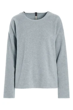 BLUSE RUNDEM AUSSCHNITT