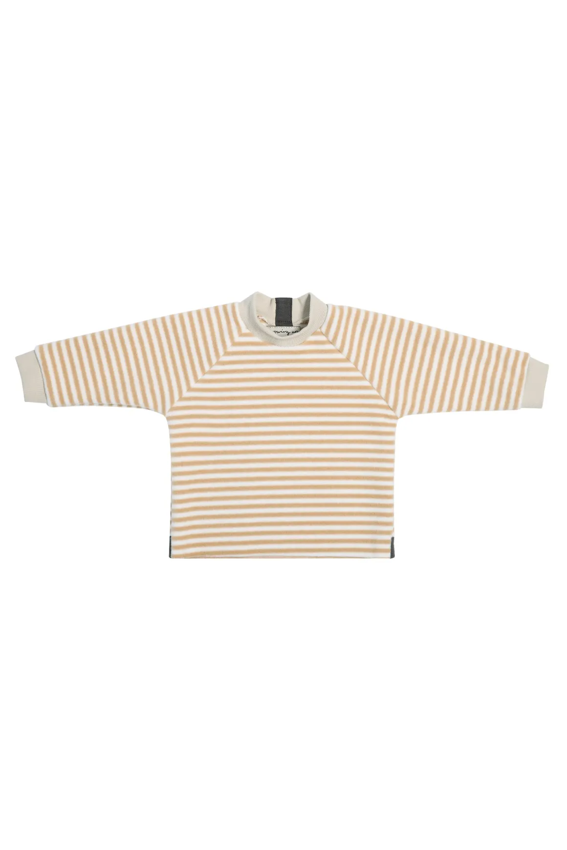 FLEECE BLUSE RUNDEM HALS BABY