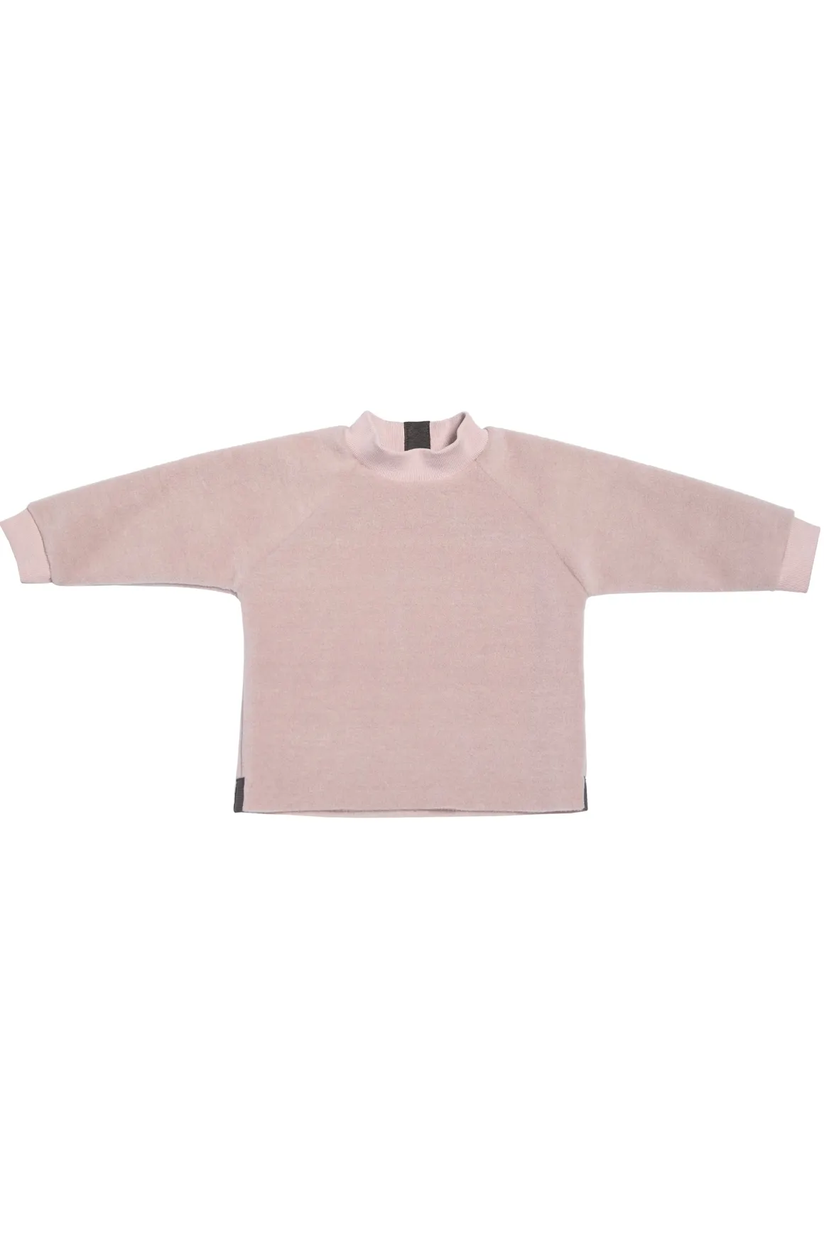 FLEECE BLUSE RUNDEM HALS BABY