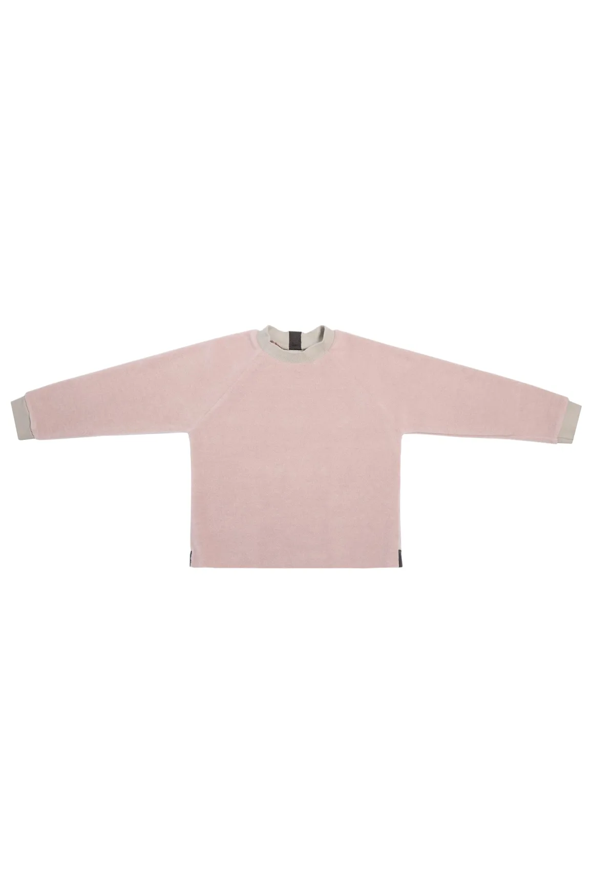 FLEECE BLUSE RUNDEM HALS CHILD