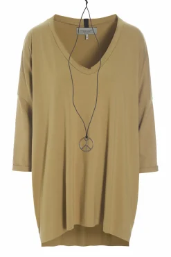 OVERSIZED BLUSE V-AUSSCHNITT