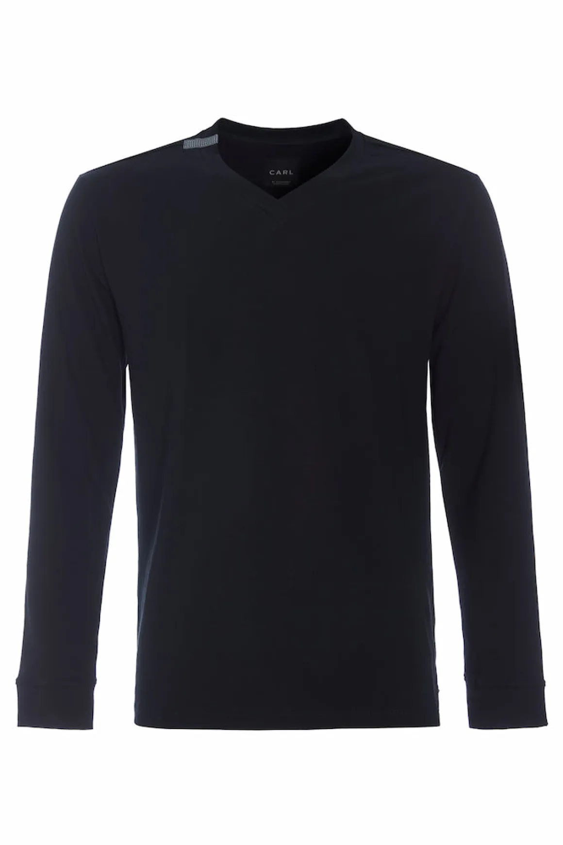 T-SHIRT V-AUSSCHNITT LANGARM